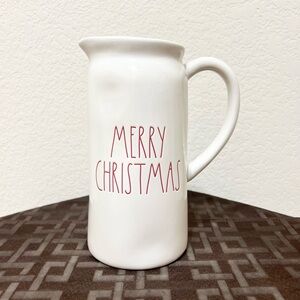 Rae Dunn MERRY CHRISTMAS pitcher